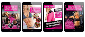 Bikini Body Workouts on Tablet